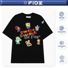 Áo thun FIDE Bọt Biển unisex form rộng local brand nam nữ cổ tròn oversize - AT206