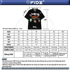Áo thun FIDE Bọt Biển unisex form rộng local brand nam nữ cổ tròn oversize - AT206