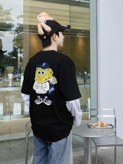 Áo thun FIDE Bọt Biển unisex form rộng local brand nam nữ cổ tròn oversize - AT208