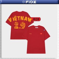 Áo thun FIDE Việt Nam phông unisex form rộng local brand nam nữ cổ tròn oversize - AT209
