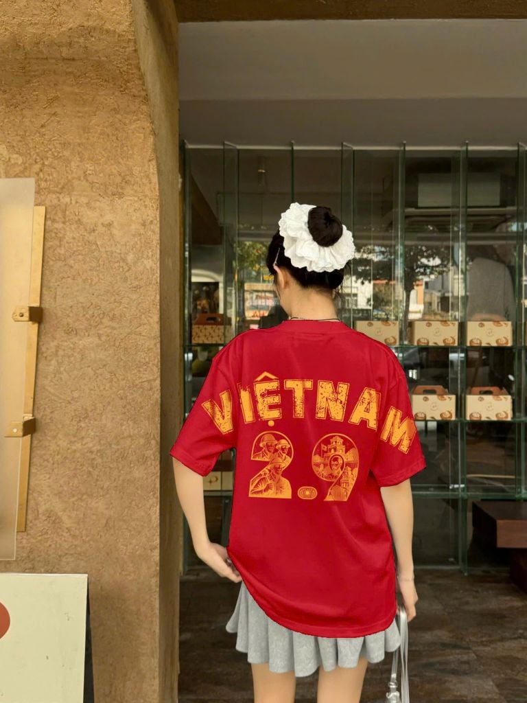 Áo thun FIDE Việt Nam phông unisex form rộng local brand nam nữ cổ tròn oversize - AT209