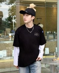 Áo thun FIDE Lá cờ unisex form rộng nam nữ local brand cổ tròn oversize- AT212