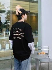 Áo thun FIDE Lá cờ unisex form rộng nam nữ local brand cổ tròn oversize- AT212