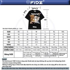 Áo thun FIDE Bunny unisex form rộng nam nữ local brand cổ tròn oversize- AT214
