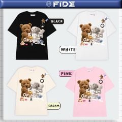 Áo thun FIDE Bunny unisex form rộng nam nữ local brand cổ tròn oversize- AT214