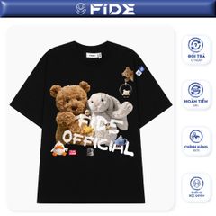 Áo thun FIDE Bunny unisex form rộng nam nữ local brand cổ tròn oversize- AT214