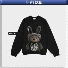 Áo Sweater FIDE TEDDY cotton unisex local brand nam nữ oversize form rộng - SWT15