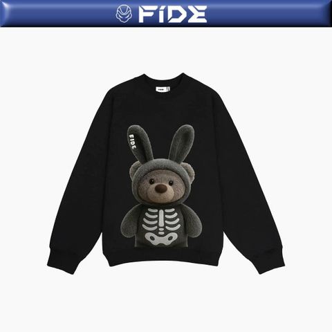 Áo Sweater FIDE TEDDY cotton unisex local brand nam nữ oversize form rộng - SWT15