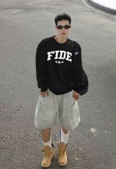 Áo Sweater FIDE  cotton unisex local brand nam nữ oversize form rộng - SWT14