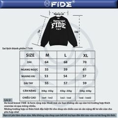 Áo Sweater FIDE  cotton unisex local brand nam nữ oversize form rộng - SWT14