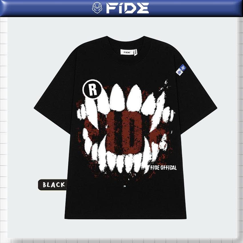 Áo thun FIDE phong cách Hiphop unisex form rộng nam nữ local brand cổ tròn oversize- AT218