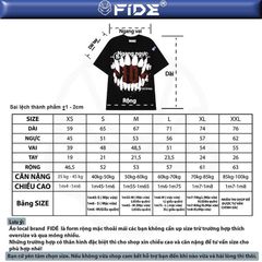 Áo thun FIDE phong cách Hiphop unisex form rộng nam nữ local brand cổ tròn oversize- AT218