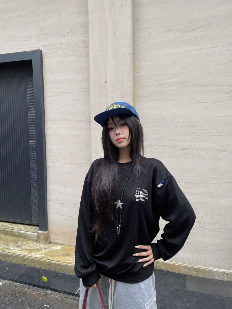 Áo Sweater FIDE cổ tròn phonng cách cổ điển Vintage unisex nam nữ Cotton oversize form rộng -SWT18