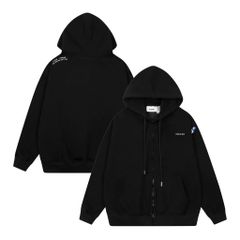 Áo Khoác Hoodie zip FIDÉ chất vải PC Cotton form rộng unisex nam nữ chống nắng - HZ01