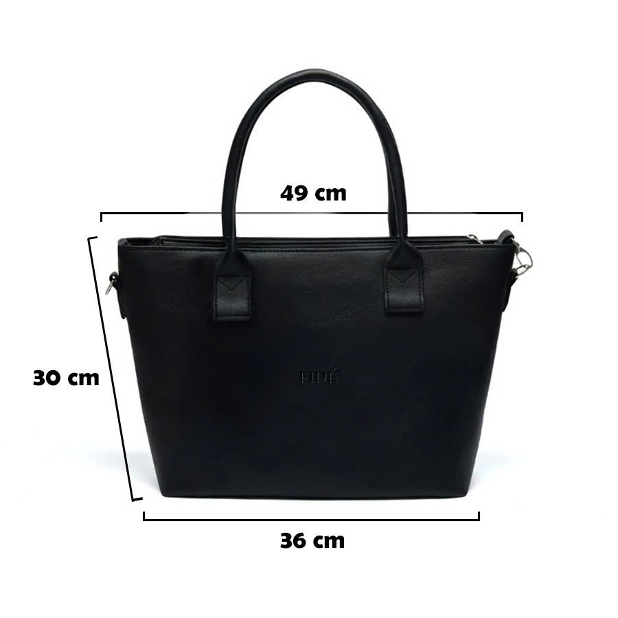 Túi Tote FIDE Local Brand Chính Hãng Bag Size Lớn Da PVC Cao Cấp Đứng Form Có Dây Đeo Chéo - TCD