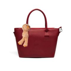 Túi Xách FIDE Local Brand Chính Hãng Tote Bag Size Lớn Da PVC Cao Cấp Đứng Form Có Dây Đeo - TCG01(Kèm gấu)