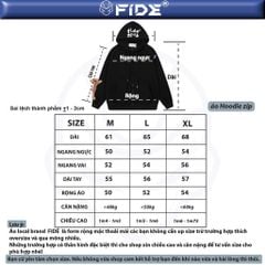 Set Áo Khoác Hoodie zip FIDÉ Teedy chất vải PC Cotton form rộng unisex nam nữ chống nắng CBZ06 (Kèm gấu)