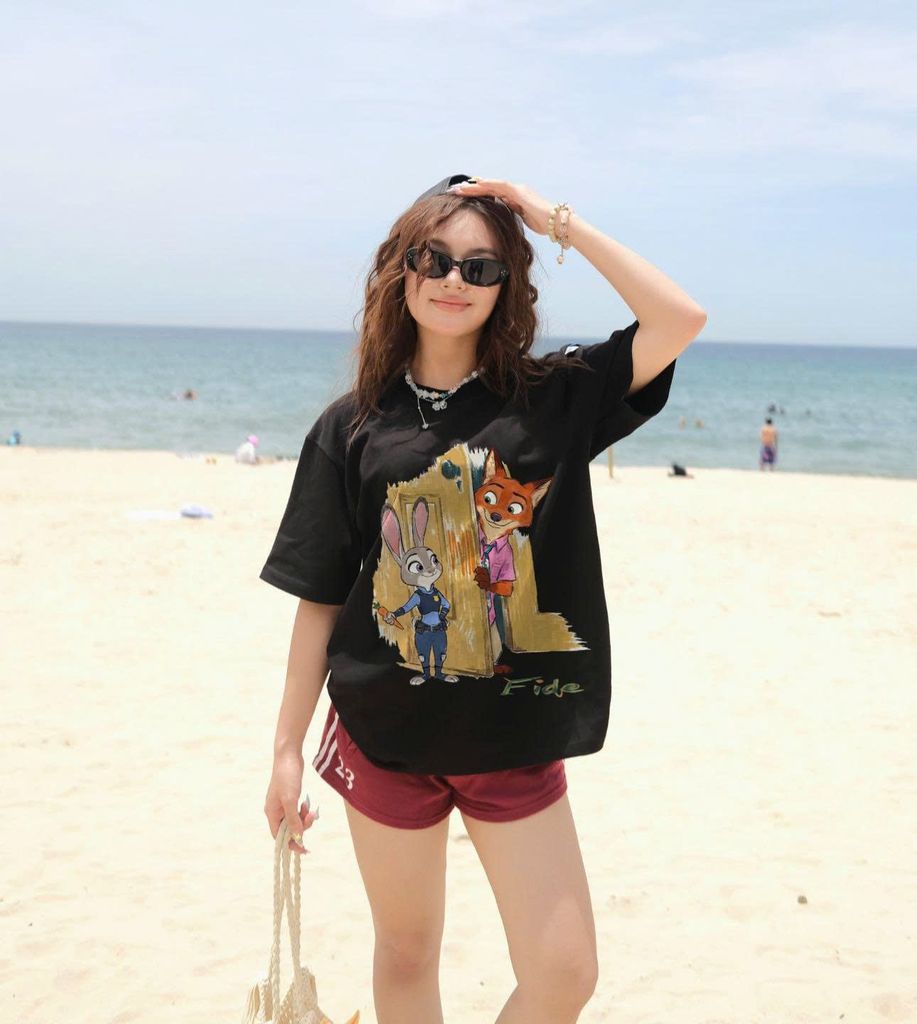 Áo thun FIDE Bunny Fox unisex form rộng nam nữ local brand cổ tròn oversize Zootopia - AT226
