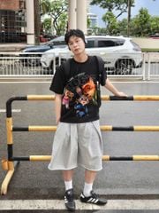 Áo thun FIDE Bunny Fox unisex form rộng nam nữ local brand cổ tròn oversize- AT225