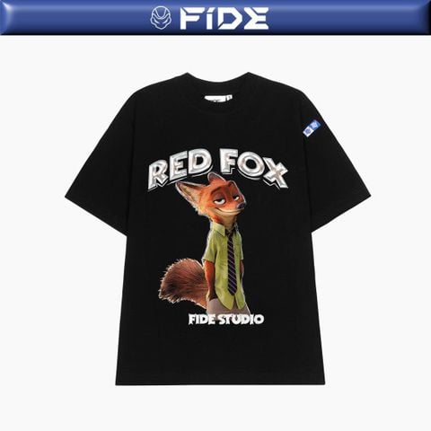 Áo thun FIDE Bunny Fox unisex form rộng nam nữ local brand cổ tròn oversize Zootopia - AT228