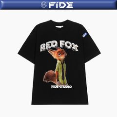 Áo thun FIDE Bunny Fox unisex form rộng nam nữ local brand cổ tròn oversize Zootopia - AT228