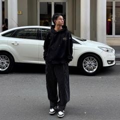 Áo hoodie FIDE lá cờ phong cách Vintage cổ tròn nam nữ HOODIE - HD14