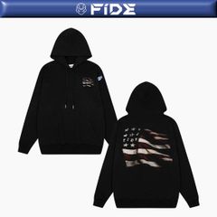 Áo hoodie FIDE lá cờ phong cách Vintage cổ tròn nam nữ HOODIE - HD14