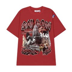 Áo thun địa danh FIDE phông unisex nam nữ form rộng ulzzang Sài Gòn - AT234