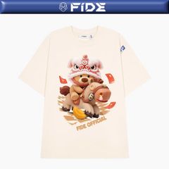 Áo thun FIDE JoyBear unisex form rộng nam nữ local brand cổ tròn oversize JoyBear - AT237