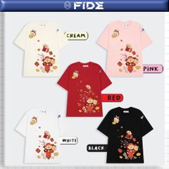 Áo thun FIDE JoyBear unisex form rộng nam nữ local brand cổ tròn oversize JoyBear - AT239