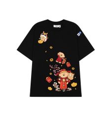 Áo thun FIDE JoyBear unisex form rộng nam nữ local brand cổ tròn oversize JoyBear - AT239