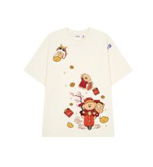 Áo thun FIDE JoyBear unisex form rộng nam nữ local brand cổ tròn oversize JoyBear - AT239