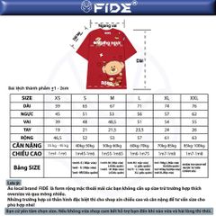 Áo thun FIDE JoyBear unisex form rộng nam nữ local brand cổ tròn oversize JoyBear - AT238