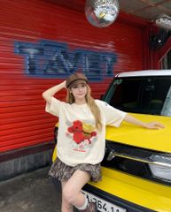 Áo thun FIDE Bính Ngọ unisex form rộng nam nữ local brand cổ tròn oversize Bính Ngọ - AT246