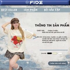 Áo thun FIDE Bính Ngọ unisex form rộng nam nữ local brand cổ tròn oversize Bính Ngọ - AT246