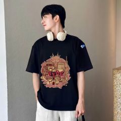 Áo thun FIDE unisex form rộng cổ tròn nam nữ local brand cổ tròn oversize - AT247