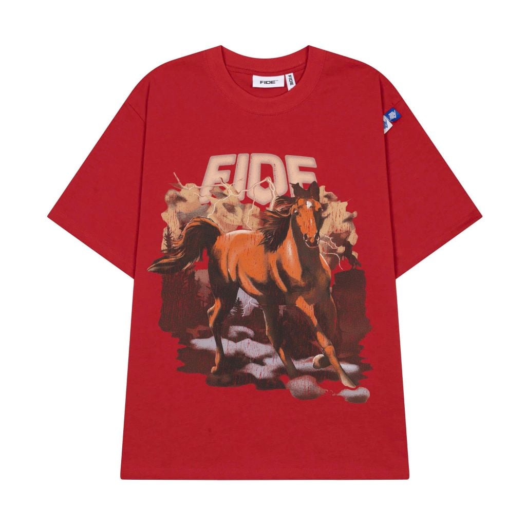 Áo thun FIDE Bính Ngọ unisex form rộng nam nữ local brand cổ tròn oversize Bính Ngọ - AT249