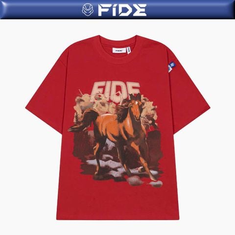 Áo thun FIDE Bính Ngọ unisex form rộng nam nữ local brand cổ tròn oversize Bính Ngọ - AT249