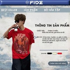 Áo thun FIDE Bính Ngọ unisex form rộng nam nữ local brand cổ tròn oversize Bính Ngọ - AT249