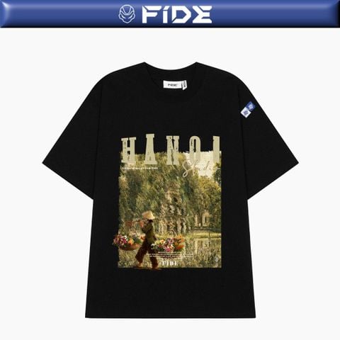 Áo thun địa danh HÀ NỘI FIDE phông unisex nam nữ form rộng ulzzang HÀ NỘI - AT250