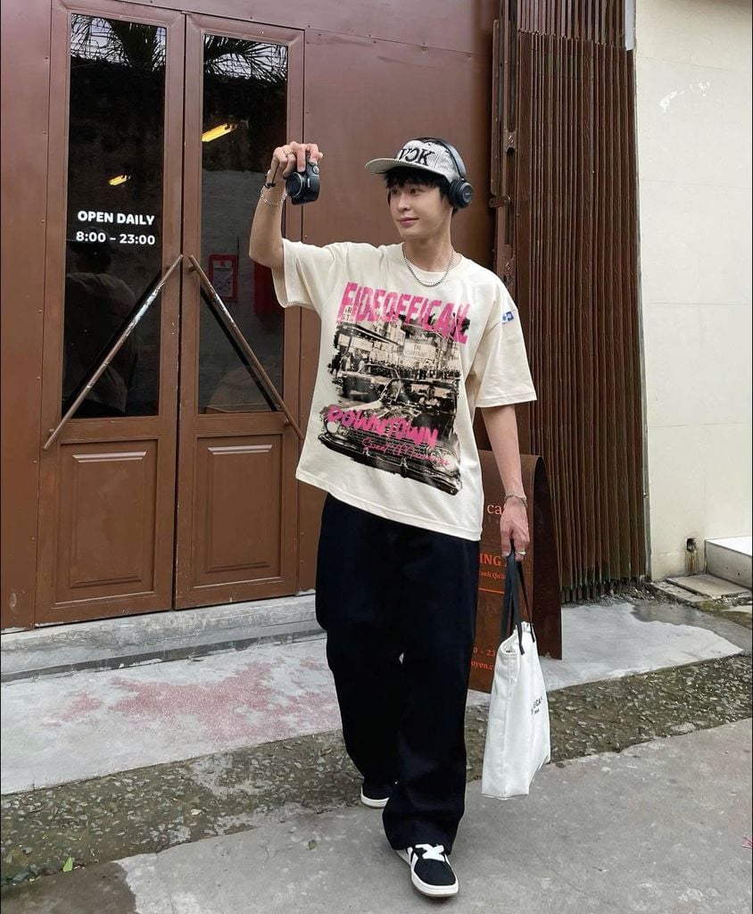 Áo thun FIDE phong cách cổ điển Vintage unisex form rộng nam nữ local brand cổ tròn oversize- AT252