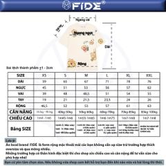 Áo thun FIDE Teddy unisex form rộng nam nữ local brand cổ tròn oversize- AT253