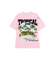 Áo thun FIDE Tropical unisex form rộng nam nữ local brand cổ tròn oversize- AT255