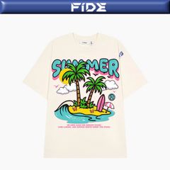 Áo thun FIDE Tropical Summer unisex form rộng nam nữ local brand cổ tròn oversize- AT256