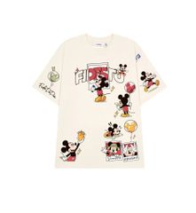 Áo thun FIDE Mickey phông unisex form rộng local brand nam nữ cổ tròn oversize - AT294
