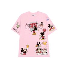 Áo thun FIDE Mickey phông unisex form rộng local brand nam nữ cổ tròn oversize - AT294