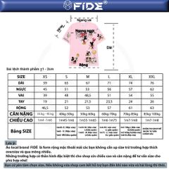 Áo thun FIDE Mickey phông unisex form rộng local brand nam nữ cổ tròn oversize - AT294