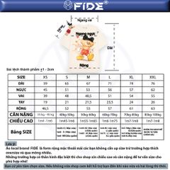Áo thun FIDE Mickey phông unisex form rộng local brand nam nữ cổ tròn oversize - AT298 (Kèm gấu)