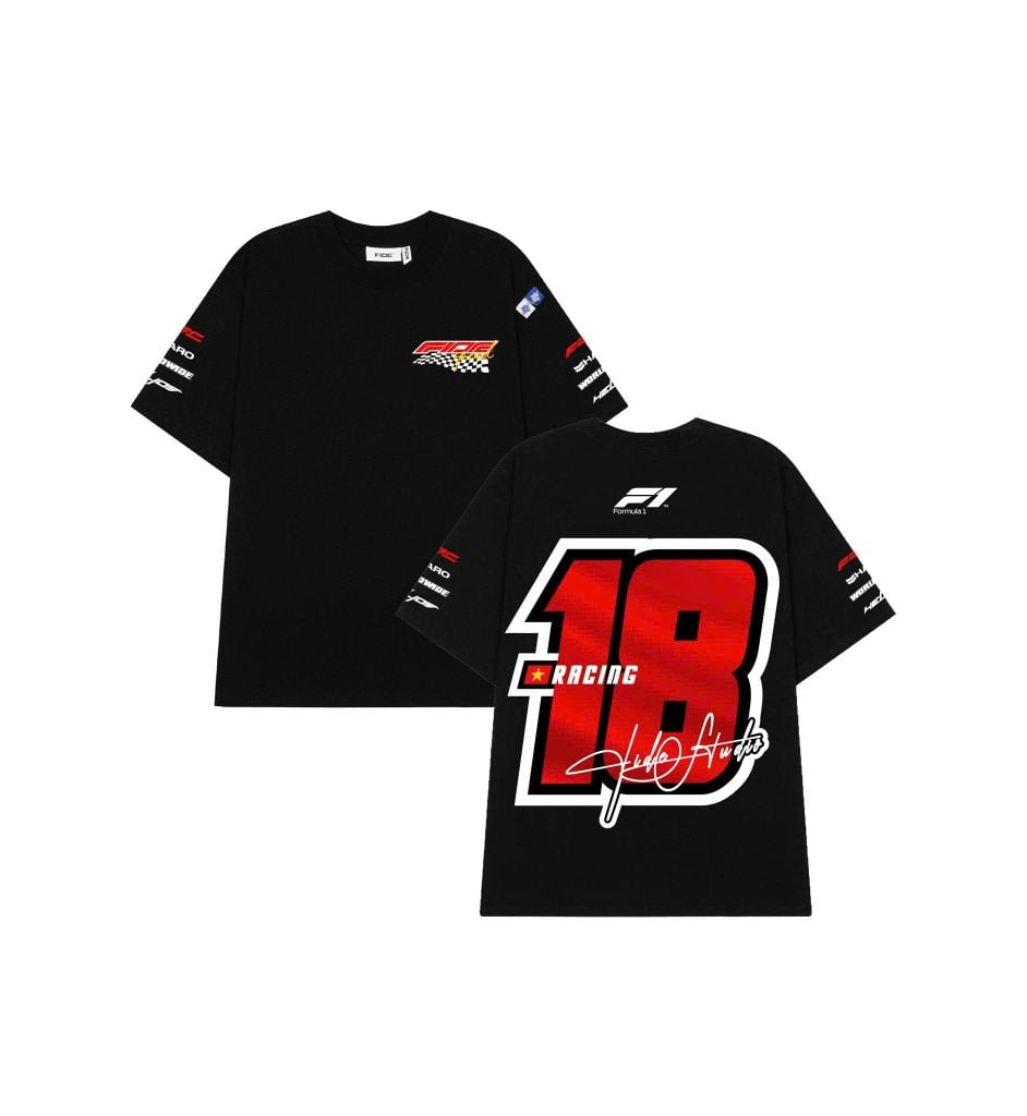 Áo thun FIDE Racing Streetwear unisex form rộng local brand nam nữ cổ tròn oversize - AT299