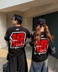 Áo thun FIDE Racing Streetwear unisex form rộng local brand nam nữ cổ tròn oversize - AT299